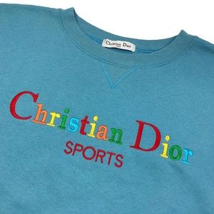 Vintage Rare Christian Dior Sports Crewneck